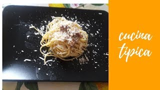 Spaghetticarbonaracucinatipica carbonara LA VERA RICETTA [upl. by Donetta373]