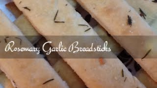 Breadsticks  Rosemary Garlic  Homemade Easy Recipe  SuperSimpleKitchen [upl. by Ritter485]