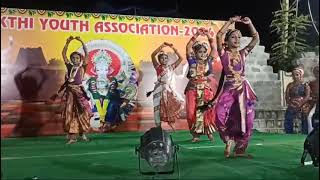 Pochamma temple Quthbulapur dance program Ganesh Mandapam 🙏💐 [upl. by Squier]