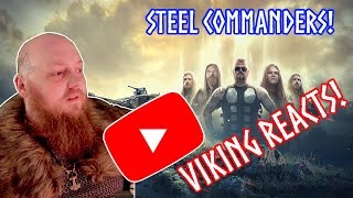 SABATON  Steel Commanders REACTION VIDEO  Viking Reacts [upl. by Suraved]