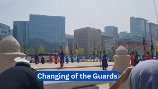 Changing of the Royal Guard Gyeongbokgung PalaceSeoul South Korea [upl. by Gish957]