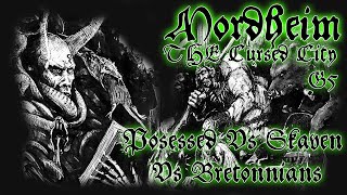 Skaven vs Bretonnia vs Posessed  Mordheim Battle Report Campaign G5  Mordheim THE Cursed City [upl. by Dripps]