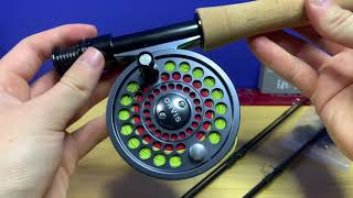 Orvis Battenkill Reel And Clearwater Rod Unboxing  3 Weight Combo [upl. by Yodlem]