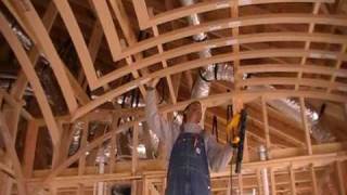 How to Frame a Groin Vault Ceiling [upl. by Ilenay]