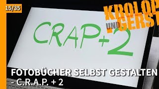 Fotobuch gestalten  15  CRAP  2 📷 KrolopampGerst [upl. by Nisaj]