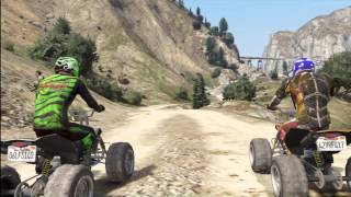 GTA V Off Road Races 03 04 Mineward Spiral Valley Trail [upl. by Akinnor962]