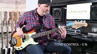 Lakland Skyline 4464  Sound test [upl. by Hallvard]