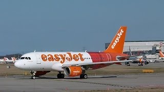 HD NEW SPECIAL COLORS easyJet Tartan cs landing amp takeoff at GenevaGVALSGG [upl. by Albie762]