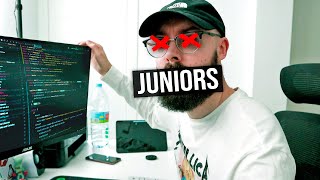 Mi opinión de ¿Por qué no están contratando a DESARROLLADORES JUNIOR ❌ ¿Hay demasiados juniors [upl. by Gearalt]