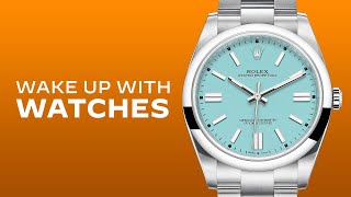 Rolex Oyster Perpetual 41 quotTurquoise Bluequot On the Wrist Review Used Rolex Watches Explained [upl. by Bushey718]