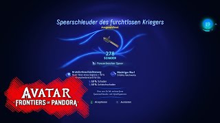 SPEERSCHLEUDER DES FURCHTLOSEN KRIEGERS  BESTE WAFFE IN AVATAR  AVATAR FRONTIERS OF PANDORA [upl. by Matthaeus881]