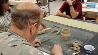 John Gill Ceramics Workshop for Hawaii Craftsmen 2016 Video 12 [upl. by Friedlander]