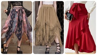 Hermosas Ideas de FALDAS casuales Para damas Te encantarán [upl. by Lia10]