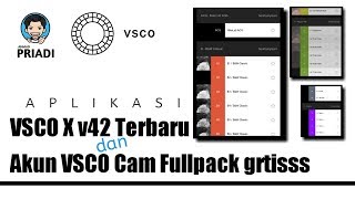 NEW UPDATE 2018 Download Aplikasi VSCO mod v42 Fullpack  Akun VSCO Cam fullpack gratis NO ROOT [upl. by Lekkim]