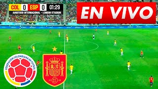 🔴 COLOMBIA VS ESPAÑA  PARTIDO EN VIVO HOY  AMISTOSO INTERNACIONAL 2024 [upl. by Irek]