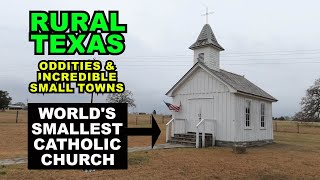 RURAL TEXAS Oddities amp Incredible SMALL TOWNS Few People Know About  FAR OFF THE INTERSTATE [upl. by Euqinom]