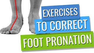 Foot Pronation Exercises [upl. by Esiuole]