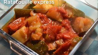 Ratatatouille express au cookeo [upl. by Onia]