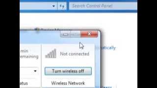 CARA MENGAKTIFKAN WIFI DI WINDOWS 7 [upl. by Neerual466]