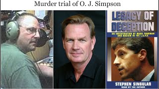 Stephen Singular and Dave Emory discuss the OJ Simpson murder case 1996 [upl. by Daisi]