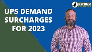 UPS Demand Surcharges for 2023 [upl. by Alleciram]