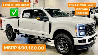 2024 Ford F250 Lariat Sport with Lariat Ultimate Package Diesel 67 Power Stroke ✅ [upl. by Ahseinaj]