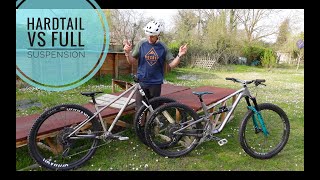 Hardtail vs Full suspension [upl. by Jaquiss]