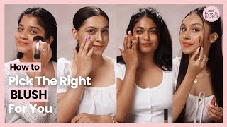 How To Pick The Right Blush For Your Skin Type  Blush Application Tips  Beauty Basics  Nykaa [upl. by Azil]