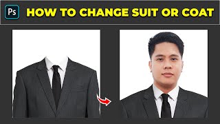 How to create 2x2 with formal attire  Photoshop Tutorial [upl. by Gawlas]