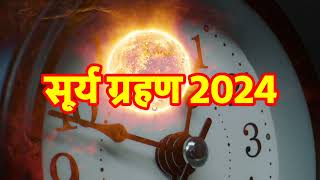 2024 में सूर्यग्रहण कब है  Surya Grahan 2024 Mein Kab Hai  Solar Eclipse 2024 Date and Sutak Time [upl. by Low]