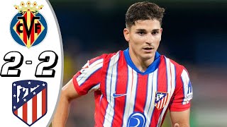 Villarreal vs Atletico Madrid 22  All Goals amp Highlights  2024 [upl. by Aihsened442]