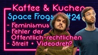 Die SPACEFROGS über FEMINISMUS CDU Kritik Phillip Amthor KORRUPTION  Kaffee und Kuchen 24 [upl. by Mariquilla151]