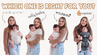 BEST BABY CARRIER SHOWDOWN  Review Comparison amp Try On [upl. by Tarah]