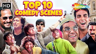 Top 10 Comedy Scenes  Best Of Comedy Scenes  धमाल लोटपोट करदेने वाली कॉमेडी  Shemaroo Comedy [upl. by Asseral]