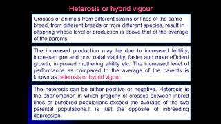 Hybrid Vigor or Heterosis [upl. by Valery456]