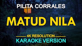 Matud Nila Karaoke  Pilita Corrales [upl. by Slorac]