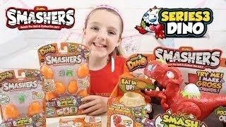 DINO SMASHERS SERIES 3 UNBOXING [upl. by Ynneh472]