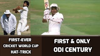 India vs New Zealand World Cup Highlights 1987  Chetan Sharma Hattrick  Gavaskar 1st ODI Century [upl. by Terena]