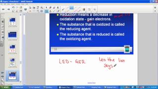 redox reactions example part 2 of lesson 4 [upl. by Popele]