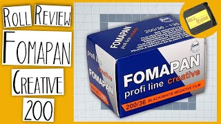 FOMAPAN Creative 200  An Often Overlooked Black amp White  ROLL REVIEW [upl. by Senn]