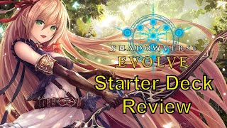 Shadowverse Evolve  Forestcraft Starter Deck Review [upl. by Justus831]