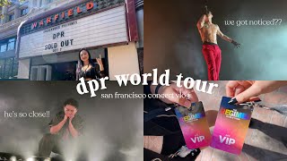 dpr concert vlog 🌈 the regime world tour in san francisco [upl. by Latsyek804]