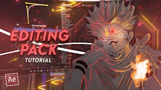 I Made An Edit Using My Editing Pack  After Effects AMV Tutorial [upl. by Alyakam]