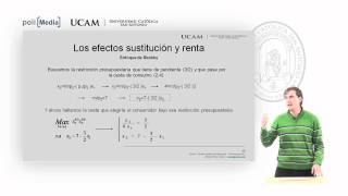 Microeconomía I  La Teoría de la Demanda 7  Alfonso Rosa García [upl. by Maggio67]