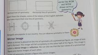 Grade4  Maths  Tessellation Symmetry Mirror image [upl. by Nylednarb]
