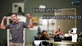 ENTREVISTA A JUAN CARLOS TINOCO VOZ DE THANOS [upl. by Trimble]