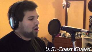 Armed Forces Medley  Vocal Cover Tribute  Independence Day 2014 Caleb Hyles [upl. by Kittie]