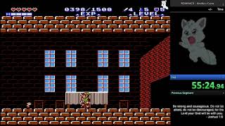 Zelda II  Amidas Curse  part 2 Purple palace White palace [upl. by Ahtelra]