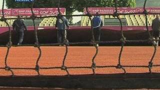 Internationaux de tennis de Strasbourg  Les terrains [upl. by Hedva20]