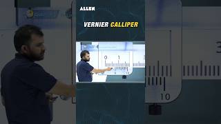 Vernier Caliper How to find Length with the help of Vernier Caliper  ALLENNEET shorts [upl. by Enovaj168]